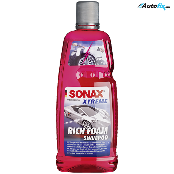 Autoshampoo Effektiv Rensende Sonax Rich Foam Shampoo Liter