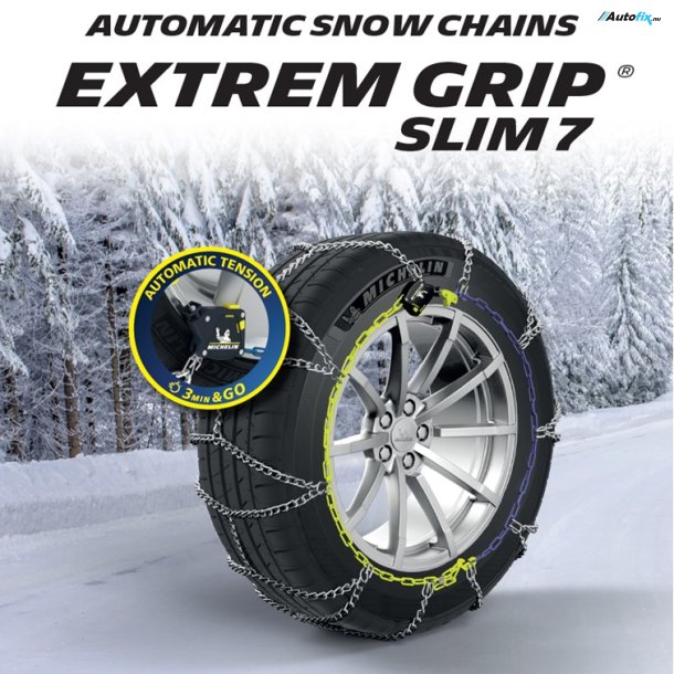 Snekæder 130 Selvopstrammende Michelin Extreme Grip Slim European