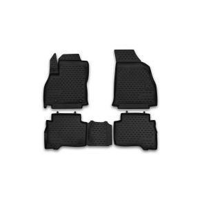 Gummimtte st med kant - CITROEN Nemo 2008-> 4 stk.