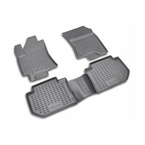 Gummimtte st med kant - SUBARU Tribeca 2005-> 4 stk.