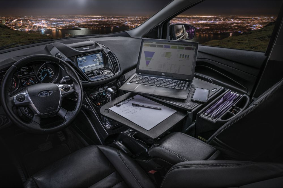 G&oslash;r bilen til dit mobile kontor