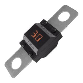 Midi sikring / Hovedsikring Sort - 30 AMP / 32V - 1 stk.