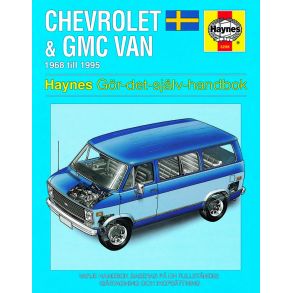 Reparationsbog Haynes - Chevrolet and GMC Van (1968 - 1995) (Svensk Udgave)