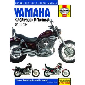 Reparationsbog Haynes - Yamaha XV535/750/920/1100 & TR1 V-Twins rg. 1981-2003