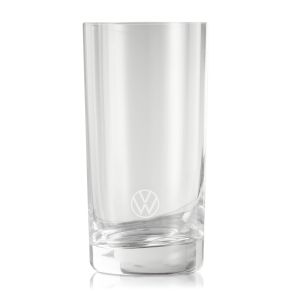 VW Original Drikkeglas - M/ Hvid VW logo - 345 ml.