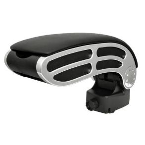 Armln Vipbar 105° - Lampa Pilot Sport - Sort M. Krom finish