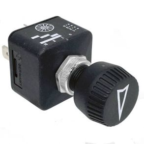 Drejekontakt 3 trins 0-1-2-3 - 12/24 Volt - Stnk tt