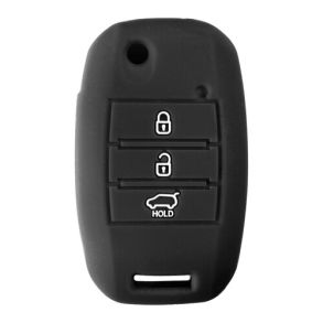 Nglehusbeskytter - Silikone Sort - Hyundai / Kia