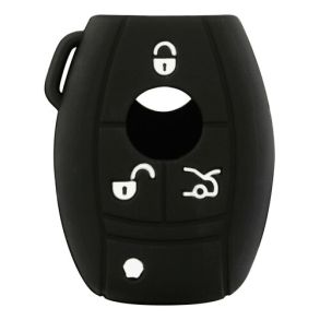 Nglehusbeskytter - Silikone Sort - Mercedes