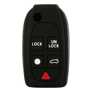 Nglehusbeskytter - Silikone Sort - Volvo