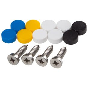 Nummerpladesikring Universal - Komplet St For & Bag 