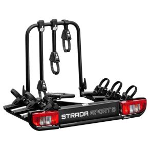 Cykelholder til 3 cykler - Atera Strada Sport Pro - Maks. belastning 66,9 kg & fodbetjent vippefunktion