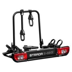 Cykelholder til 2 cykler - Atera Strada E-Bike Pro - Maks. belastning 67,9 kg & fodbetjent vippefunktion
