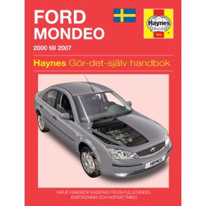 Reparationsbog Haynes - Ford Mondeo (2000 - 2007) (SVENSK UDGAVE)