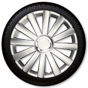 Hjulkapsler 4 Stk. - SPYDER PRO NYLON - Slv / Nylon - Str. 13