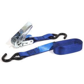 Bagageremme Med Spnde og Krog - L. 500 cm / B. 25 mm - Bl 2-Delt