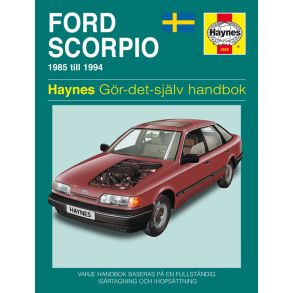 Reparationsbog Haynes - Ford Scorpio (1985 - 1994) (SVENSK UDGAVE)