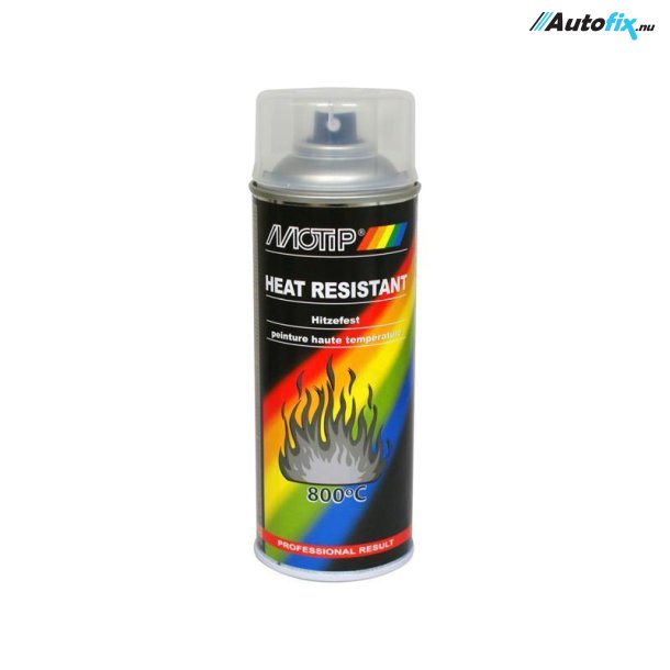 Varmefast Klarlak 800°C - MoTip - Spray 400 ml