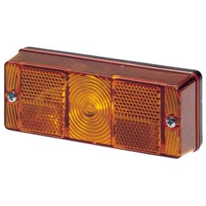 Sidemarkeringslygte Orange - Ml 110x41x27 mm