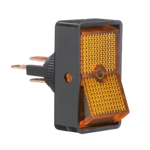 Kontakt Firkantet - ON/OFF Gul - 16 Amp