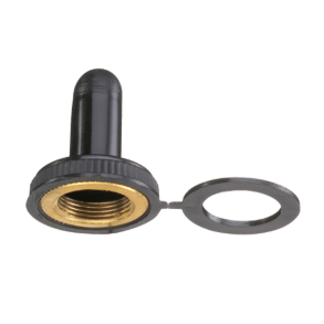 Beskyttelseslg Sort M/ Gevind - Til Kontakt 422500 / 0422071 / A1 0422520 m.fl.