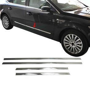 Sidelister - Skoda Superb II 2015-2020 - 4 stk. Rustfri stl krom