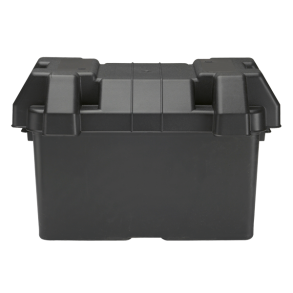 Batterikasse - Sort ABS - Indvendig Ml 345x247x203 mm