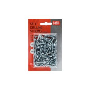 Selvskrende skruer Slv 25 mm - Antal 100 stk