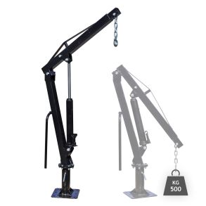 Pick-up kran/Ladkran 500 kg - Drejbar 360 - Robust konstruktion