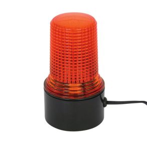 Advarselsblink 12V - Orange Med Magnet
