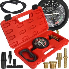 Vakuumtester Til Benzinpumper 0-10 psi - Med Manometer - Passer til mange slags biler