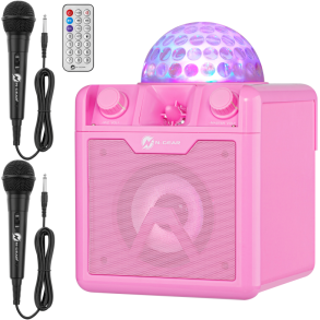 Hjttaler med karaoke til brn - N-Gear DiscoBlock 410 - 30W (4 ohm)