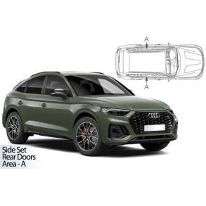 Solgardiner UV - Car Shades - Audi Q5 Sportback 5-Drs 2021-> (Kun til sideruder)
