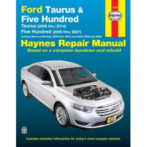 Reparationsbog Haynes - Ford Taurus (08-14) & Five Hundred (05-07)