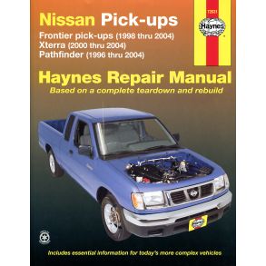 Reparationsbog Haynes - Nissan Frontier, Xterra & Pathfinder (9604)