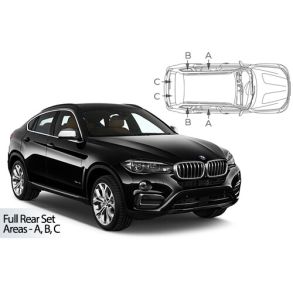 Solgardiner UV - Car Shades - BMW X6 (F16) 5-Drs rg. 2015-2019