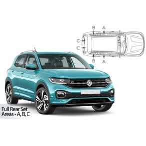 Solgardiner UV - Car Shades - VW T-Cross 5-Drs rg. 2018->