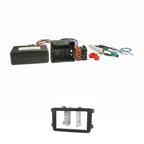 Radioramme 2DIN - Seat / Skoda / VW rg. 2003-> - Sort