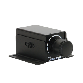 Fjernstyring Til Subwoofer  - Alpine RUX-KNOB2 - Inkl 5 meter kabel