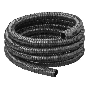 Flexslange sort Indv. �25 mm - Fleksibel & udtr�kkelig - L�ngde 5 meter