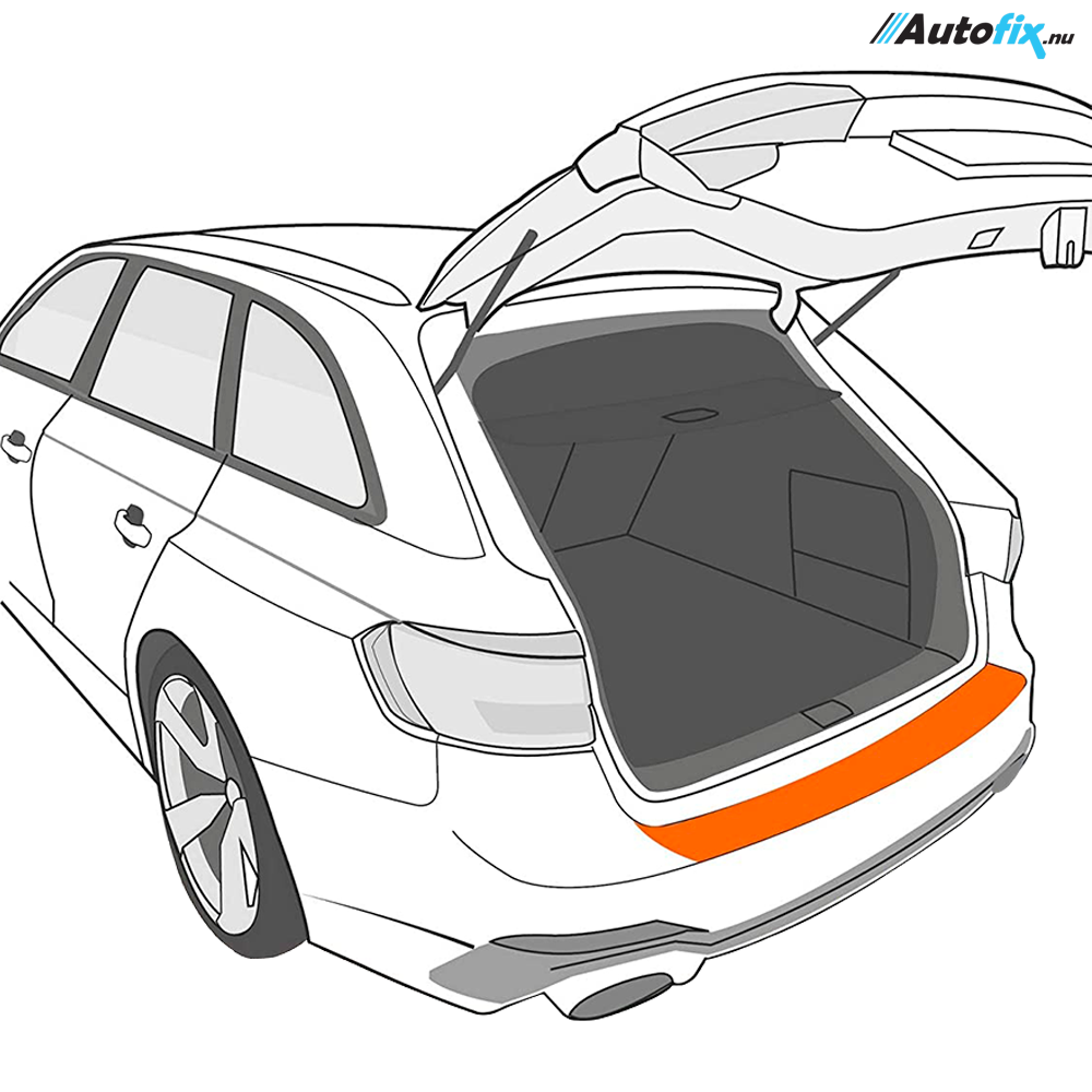 Læssekantbeskytter Folie - Audi A6 Avant (C8/4K) Årg. 09/2018-> - Audi -  Læssekantbeskytter -  ApS
