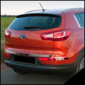 BAGKLAPS KANTLISTE RUSTFRI - Kia Sportage rg. 2010-> 2015 