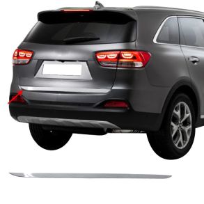 BAGKLAPS KANTLISTE RUSTFRI - KIA SORENTO III SUV rg. 2012->  