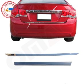 BAGKLAPS KANTLISTE RUSTFRI - Chevrolet CRUZE Sedan rg. 2009->