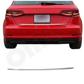 BAGKLAPS KANTLISTE RUSTFRI - AUDI A3 8V SPORTBACK rg. 2012->