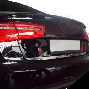BAGKLAPS KANTLISTE RUSTFRI - Audi A6 (C7) Sedan rg. 2011-> 2015
