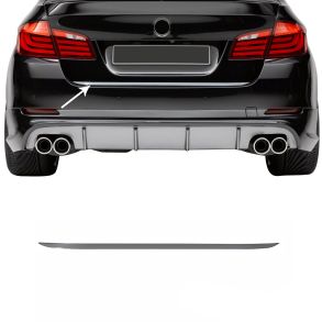 BAGKLAPS KANTLISTE RUSTFRI - BMW 5-Serie F10 Sedan rg. 2010->