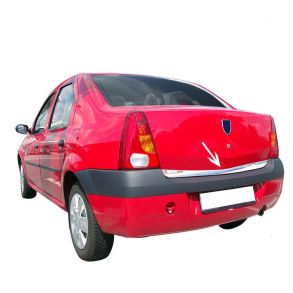 BAGKLAPS KANTLISTE RUSTFRI - DACIA LOGAN Sedan rg. 2004->