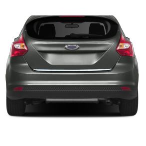 BAGKLAPS KANTLISTE RUSTFRI - Ford Focus III Hatchback rg. 2011-> 2015