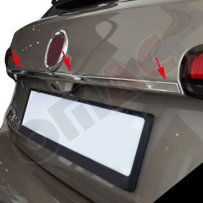 BAGKLAPS KANTLISTE RUSTFRI - Fiat Tipo Aegea Hatchback rg. 2015-> 